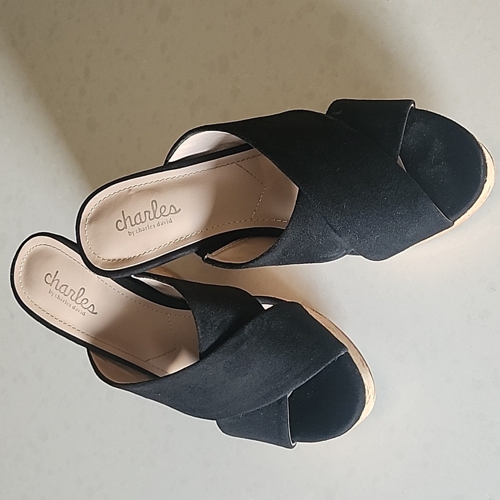 Black Charles Wedges